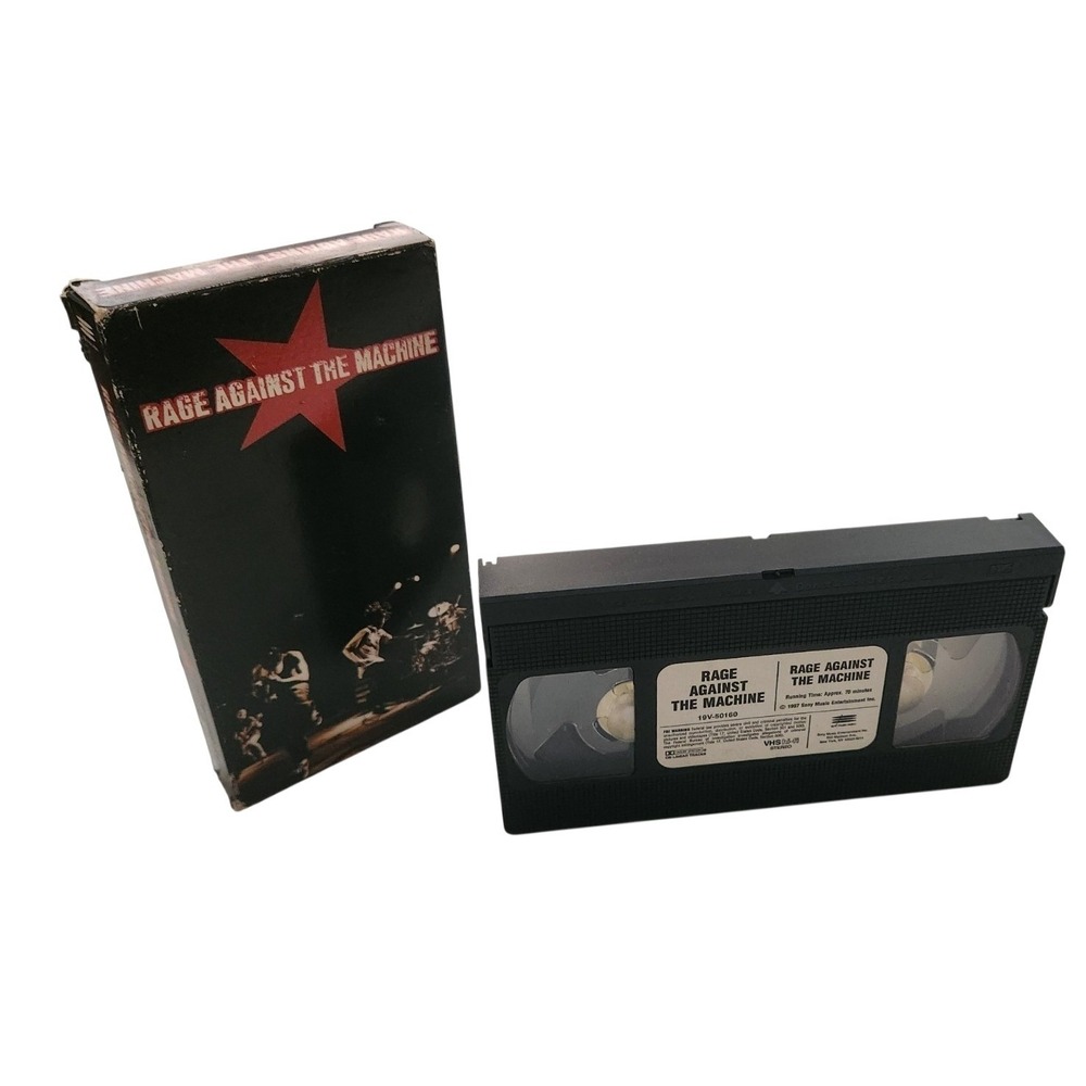 Rage Against The Machine VHS 1997 Live Concert Music Videos 10V-50160 Epic Video